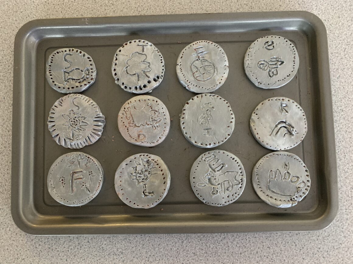 Class 1’s Alphabet Coins