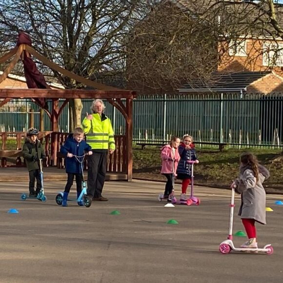 Class 2’s Scooter Training
