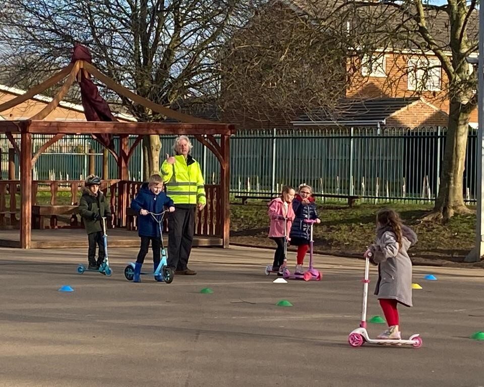 Class 2’s Scooter Training