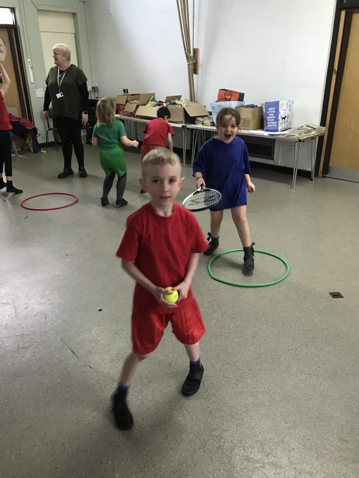 Class 2’s Bat and Ball Games