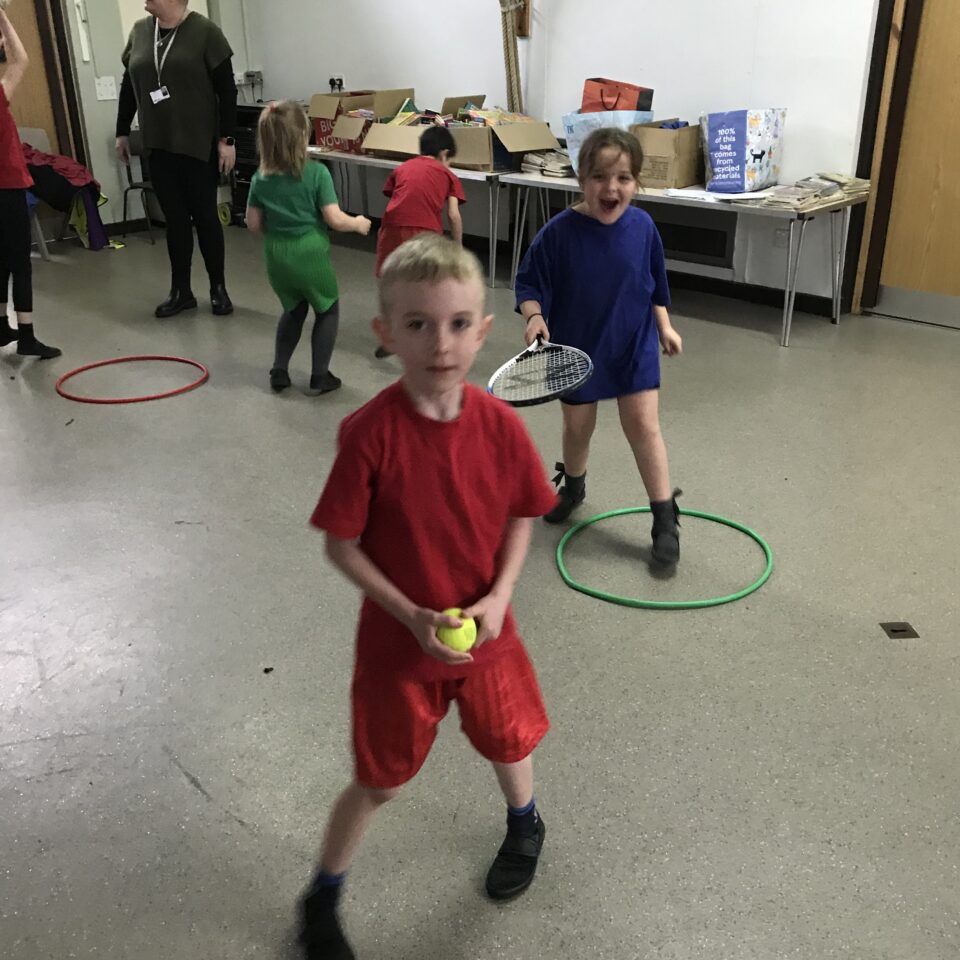 Class 2’s Bat and Ball Games