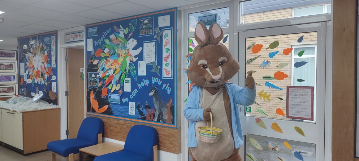 The Easter Bunny Visits School!