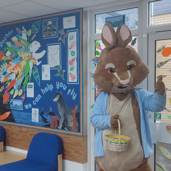 The Easter Bunny Visits School!