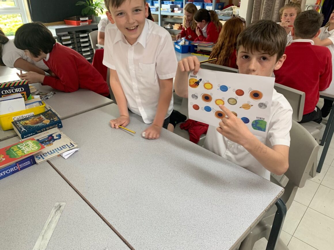 Class 5’s Stellar French