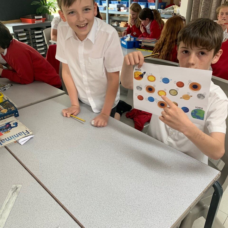 Class 5’s Stellar French